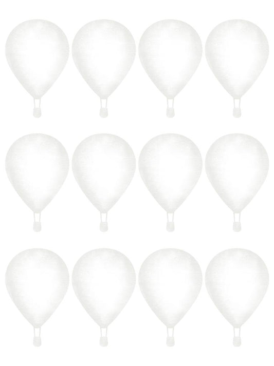 Wallstickers Balões de ar cinza - coleção grafite