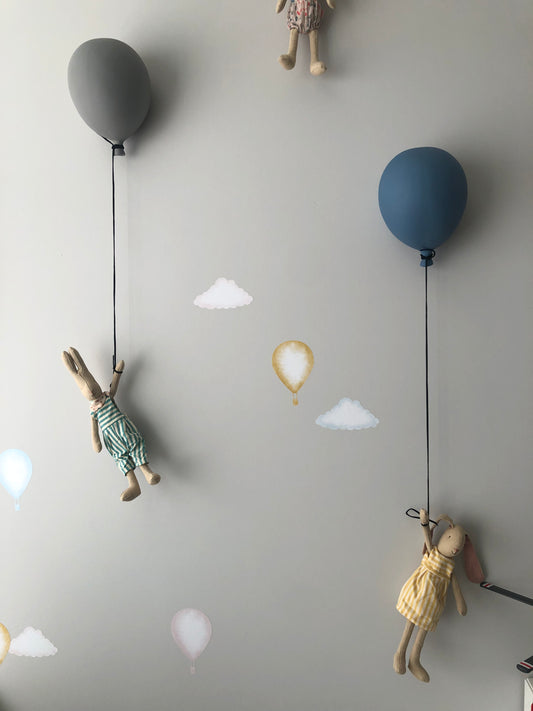 Wallstickers Golden Balões de ar - coleção grafite