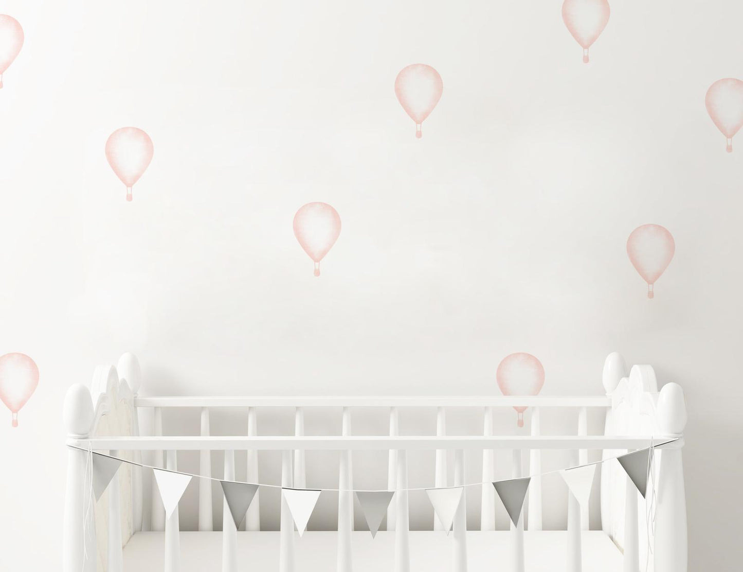 Wallstickers rosa balões de ar - coleção grafite