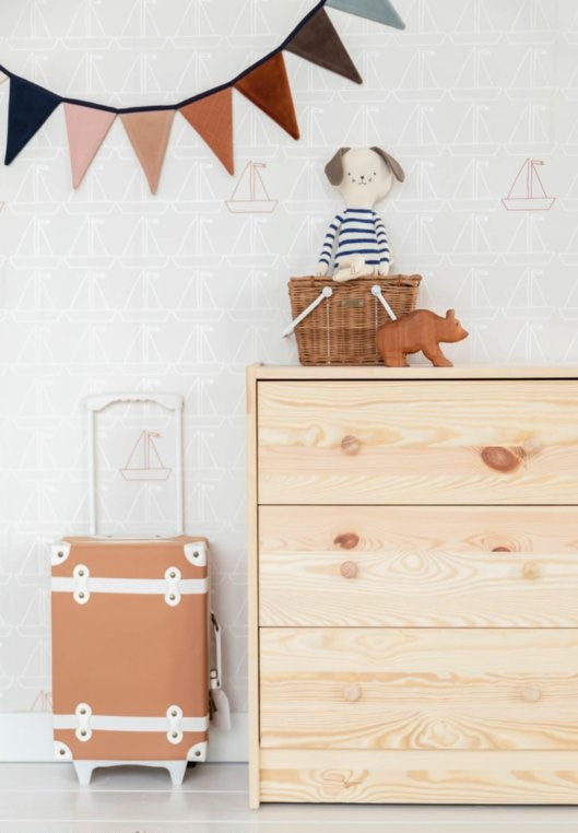 Papel de Parede - Barcos Pedra-Terra