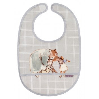 Babero Ernest de algodón recubierto de PVC