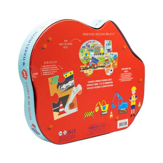 Puzzle 40 Peças - Construção