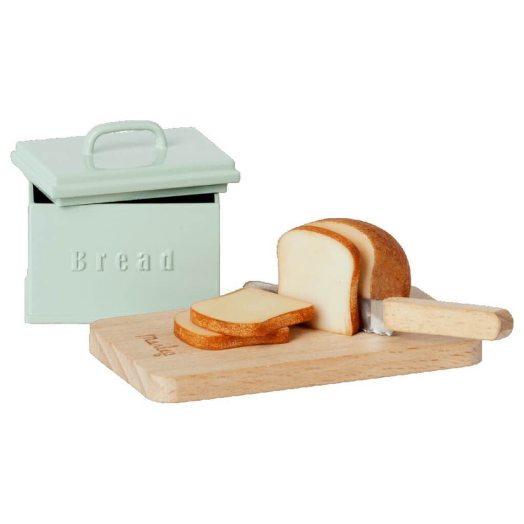 Caixa de Pão, Tábua de Cortar e Faca