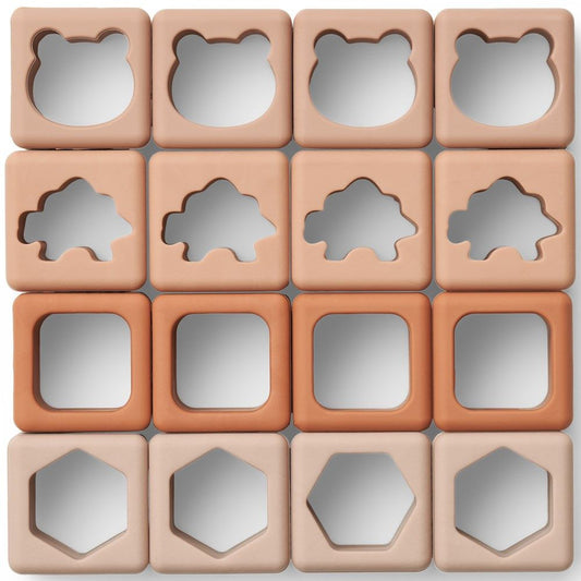 Bloques de construcción Loren - Mezcla rosa