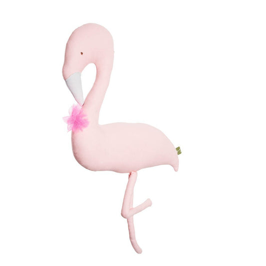 Almofada móvel rosa flamingo