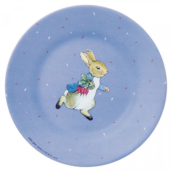 Prato de Sobremesa Peter Rabbit - Azul