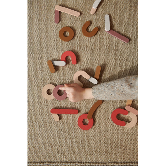 Numeros Magnéticos Jota - Mix Framboesa