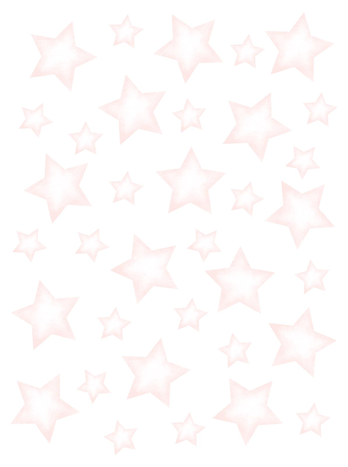 Wallstickers rosa estrelas - coleção grafite