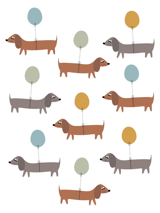 vinilos decorativos para perros de fiesta