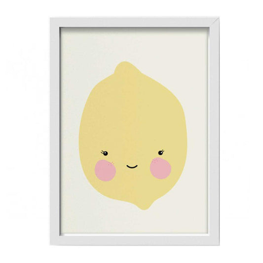 Póster A3 limón