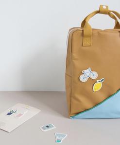 Embroidered pin - lemon