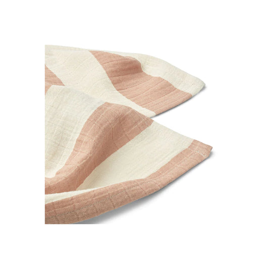 Pañal/Muselina Lewis - Rosa Toscano/Rayas Arena