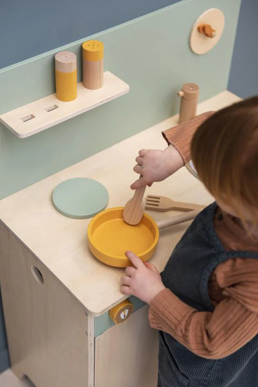 Set de Cozinha em Madeira - Mr. Lion