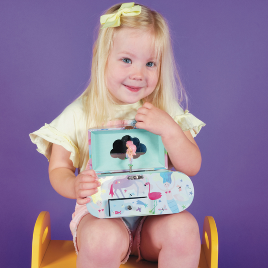 Caixa de Jóias Musical Nuvem - Fantasia