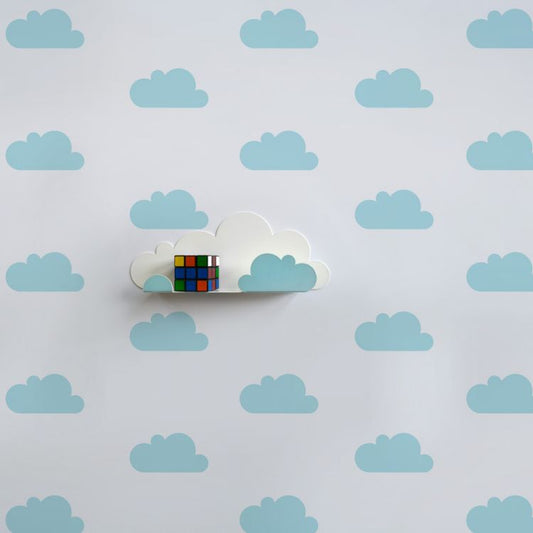 Wallstickers Nuvens Azul