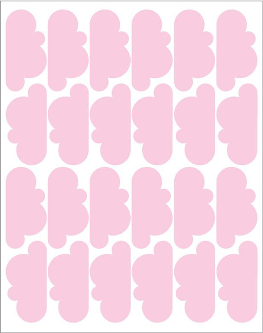 Wallstickers Nuvens Rosa