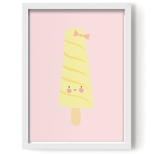 Póster A3 Tornado de papaya