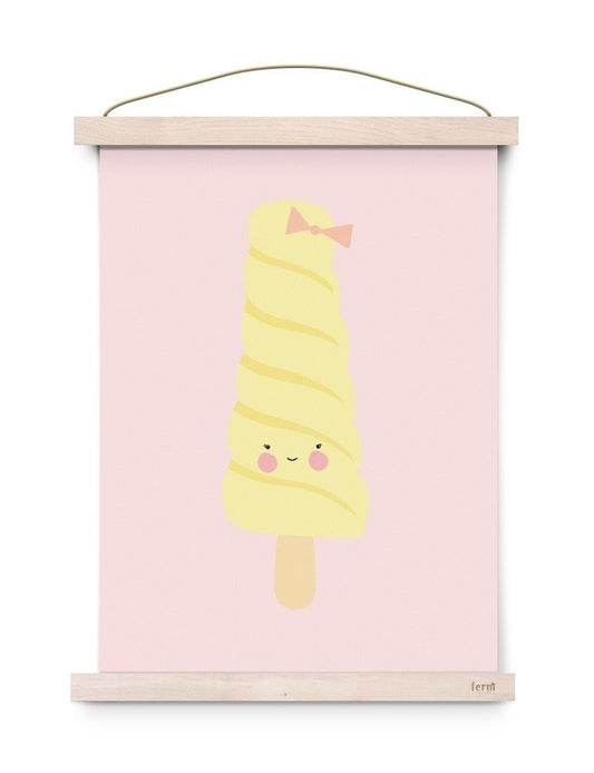 Póster A3 Tornado de papaya