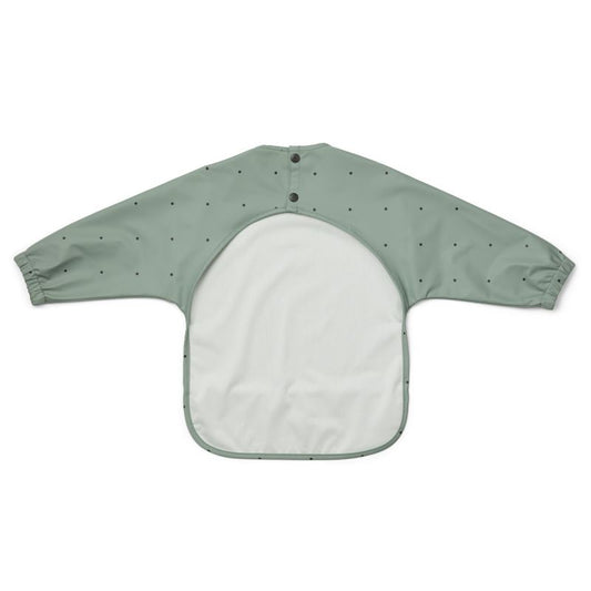 Babero de manga larga Merle - Manchas de menta