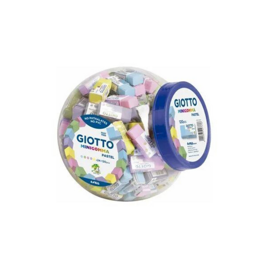 Goma de borrar Giotto Gum Pastel (colores surtidos)
