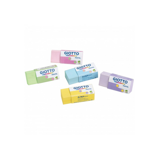 Goma de borrar Giotto Gum Pastel (colores surtidos)