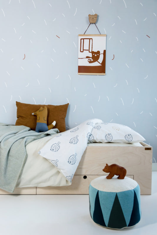 Papel de Parede - Polvilha Azul