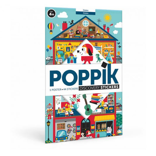 Póster Poppik + pegatinas - Inicio