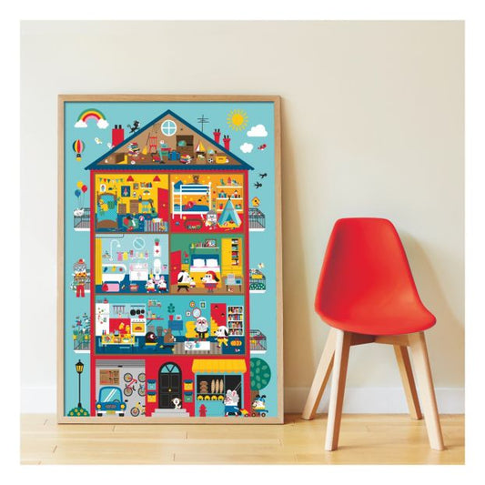 Póster Poppik + pegatinas - Inicio