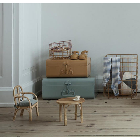 Cadeira em rattan Maileg