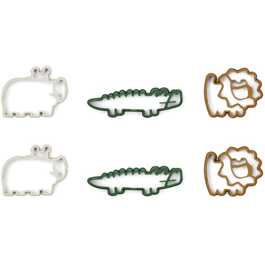 Juego de moldes para panqueques Karina - Safari Eden Mix