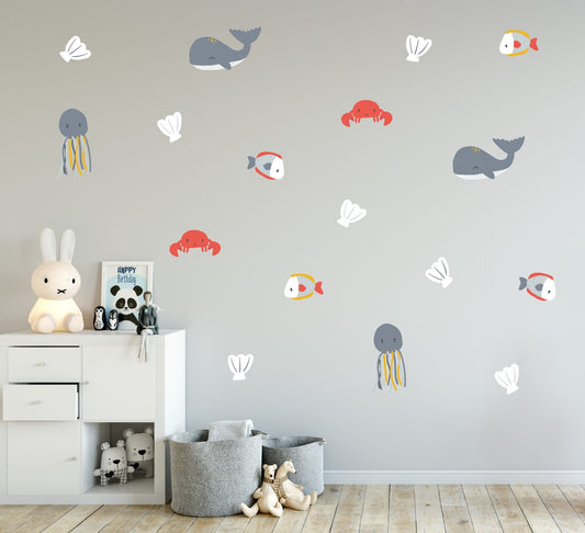 Wallstickers azul marinho