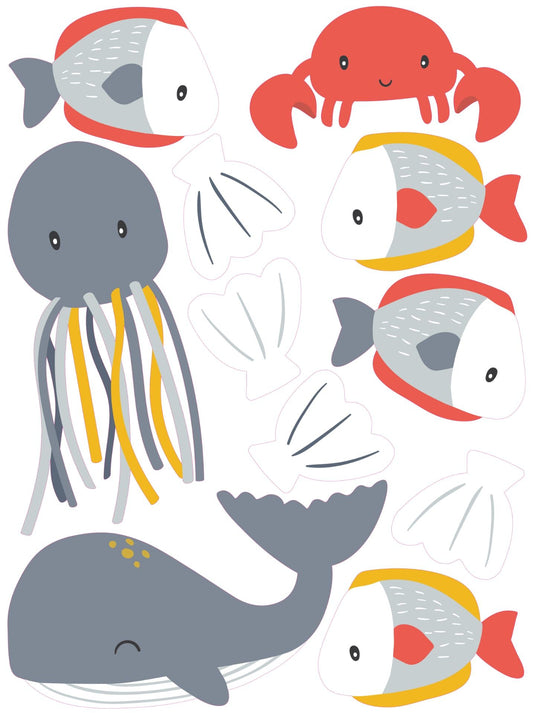 Wallstickers azul marinho