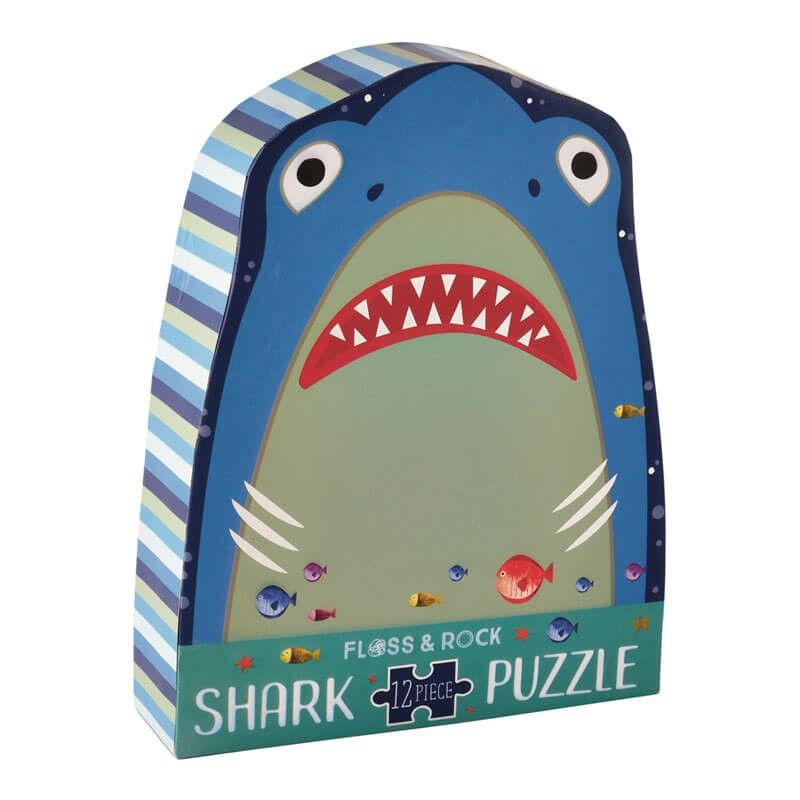 12 Peças puzzle - Tubarão