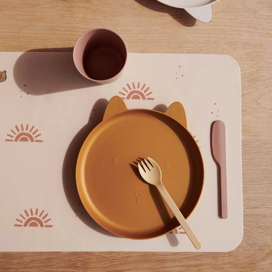 Marcador de Lugar de Silicone Jude - Por do Sol/Mix Maça