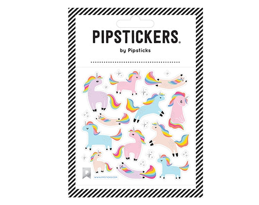 Pegatinas - Precioso Unicornio 10,2 x 10,2 cm