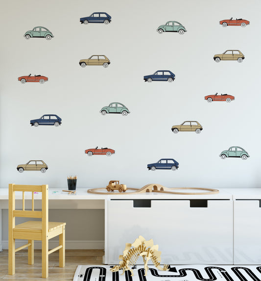 Wallstickers Carros vintage