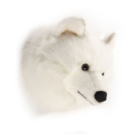 Lobo branco - decoração de parede