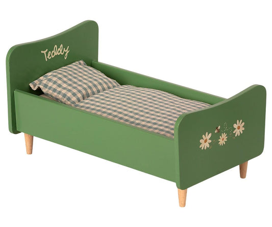 Cama de madera, Teddy Dad - Verde